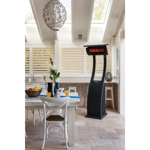 Tungsten Smart-Heat Portable 500 Propane Heater Stainless Steel set indoor