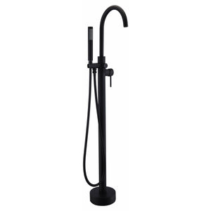 Anzzi Coral Series 2-Handle Freestanding Claw Foot Tub Faucet with Hand Shower (Oil Rubbed Bronze) Solid Brass Valves - Floor Mounted - FS-AZ0047 - Vital Hydrotherapy