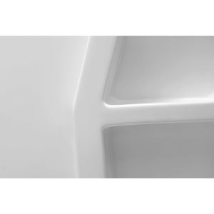 Anzzi Forum 3-piece DIY Friendly Alcove Shower Surround in White SW-AZ0 - Vital Hydrotherapy