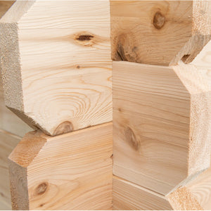 Dundalk Canadian Timber Georgian Cabin Sauna CTC88W - Eastern White Cedar