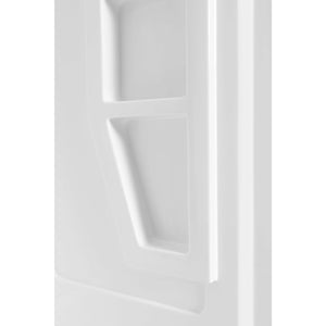 Anzzi Gradient 36 in. x 36 in. x 74 in. 2-piece DIY Friendly Corner Shower Surround in White SW-AZ006WH - Vital Hydrotherapy