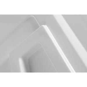 Anzzi Gradient 36 in. x 36 in. x 74 in. 2-piece DIY Friendly Corner Shower Surround in White SW-AZ006WH - Vital Hydrotherapy