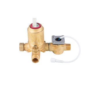 PULSE ShowerSpas LED Tru-Temp Pressure Balance 1/2" Rough-In Valve with Trim Kit 3004-RIV-PB - Vital Hydrotherapy