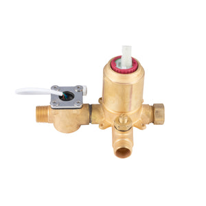 PULSE ShowerSpas LED Tru-Temp Pressure Balance 1/2" Rough-In Valve with Trim Kit 3004-RIV-PB - Vital Hydrotherapy