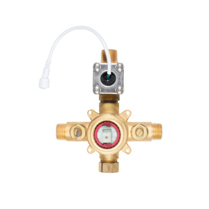 PULSE ShowerSpas LED Tru-Temp Pressure Balance 1/2" Rough-In Valve with Trim Kit 3004-RIV-PB - Vital Hydrotherapy