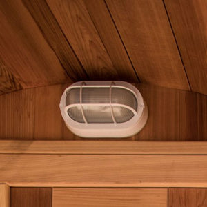 Dundalk Canadian Timber Luna 2 to 3 Person White Cedar Sauna CTC22LU - Light bulb - Vital Hydrotherapy