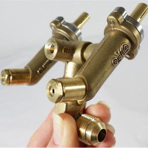 MHP Natural Gas Dual Valve Kit For JNR Grills HHVLV32 - Vital Hydrotherapy
