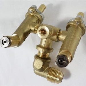MHP Propane Dual Valve Kit for JNR Grills HHVLV28 - Vital Hydrotherapy