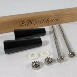 MHP Wooden Lid Handle for WNK Grills GGWHKIT - Spacers and Hardware Included - Vital Hydrotherapy