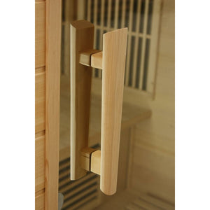 Maxxus Avignon Edition Near Zero EMF FAR Infrared Sauna door handle