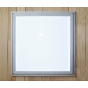 Maxxus Chaumont Edition Corner Near Zero EMF FAR Infrared Sauna ceiling light