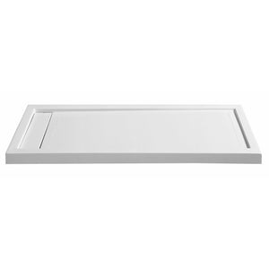Anzzi Meadow Series 60 in. x 32 in. Shower Base in Marine Grade Acrylic in Bright and Vibrant White Finish - Rectangular Shape - SB-AZ013WL - Vital Hydrotherapy