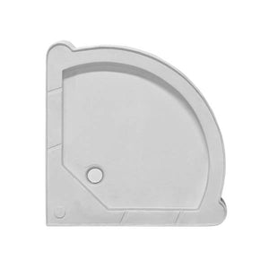Mesa 801A Corner Steam Shower floor with drain