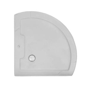 Mesa WS-302A Corner Steam Shower Floor with Drain