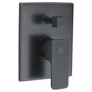 Anzzi Mezzo Series Handle in Matted Black SH-AZ0 - Vital Hydrotherapy