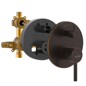 PULSE ShowerSpas Two Way Tru-Temp Pressure Balance 1/2" Rough-In Valve with Trim Kit 3005-RIVD - Vital Hydrotherapy