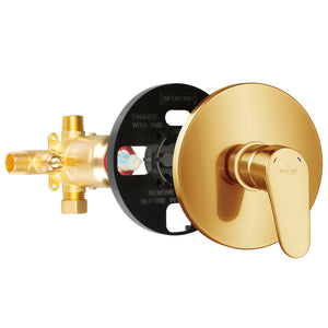 PULSE ShowerSpas Tru-Temp Pressure Balance 1/2" Rough-In Valve with Trim Kit 3001-RIV-PB - Vital Hydrotherapy