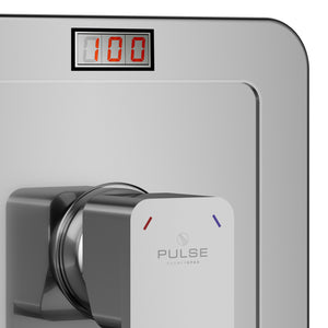 PULSE ShowerSpas LED Tru-Temp Pressure Balance 1/2" Rough-In Valve with Trim Kit 3004-RIV-PB - Vital Hydrotherapy