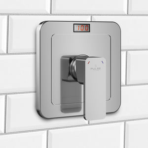 PULSE ShowerSpas LED Tru-Temp Pressure Balance 1/2" Rough-In Valve with Trim Kit 3004-RIV-PB - Vital Hydrotherapy