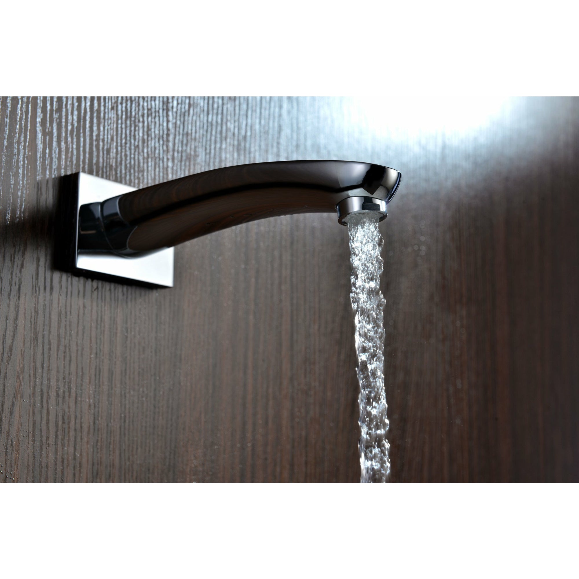 Anzzi Tempo Series 1-Handle 1-Spray Tub and Shower Faucet - Heavy Rain Showerhead Technology (Polished Chrome)- L-AZ026 - Vital Hydrotherapy
