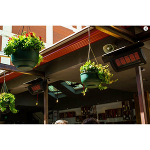 Tungsten 500 Smart-Heat Liquid Propane Gas Heater Stainless Steel post mounted set outdoor