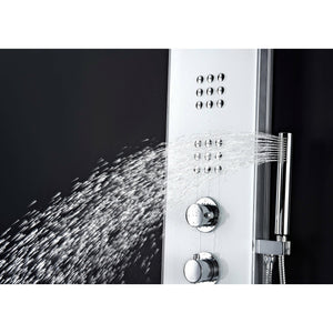 Anzzi Two Shower Control Knobs, Acu-stream Vector Massage Body Jet Sets and Euro-grip Hand Sprayer SP-AZ048 - Vital Hydrotherapy