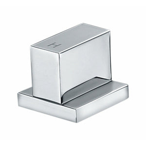 Anzzi Vernal 2-handle Deck-mount Roman Tub Faucet - Hot - Chrome Finish Housing a Solid Brass Interior