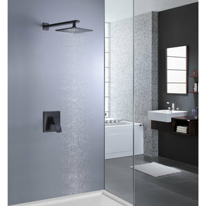 Anzzi Viace Series Wall Mounted Singular Lever Handle Control and Heavy Rain Showerhead in Oil Rubbed Bronze SH-AZ041 - Lifestyle - Vital Hydrotherapy