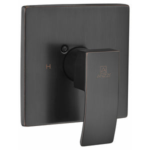Anzzi Viace Series Wall Mounted Singular Lever Handle Control in Oil Rubbed Bronze SH-AZ041 - Vital Hydrotherapy