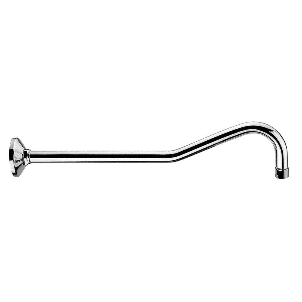 Whitehaus Showerhaus Long Hooked Solid Brass Shower Arm WHSA520 - Vital Hydrotherapy