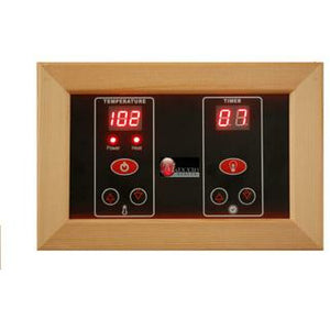 Maxxus Infrared Canadian Hemlock control panel