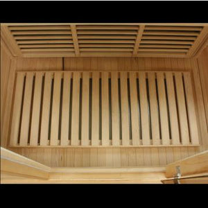 Maxxus Infrared Canadian Red Cedar sauna wooden inside floor