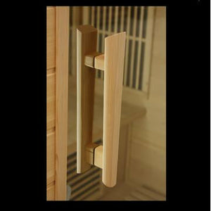 Maxxus Infrared Canadian Hemlock  wooden door handle