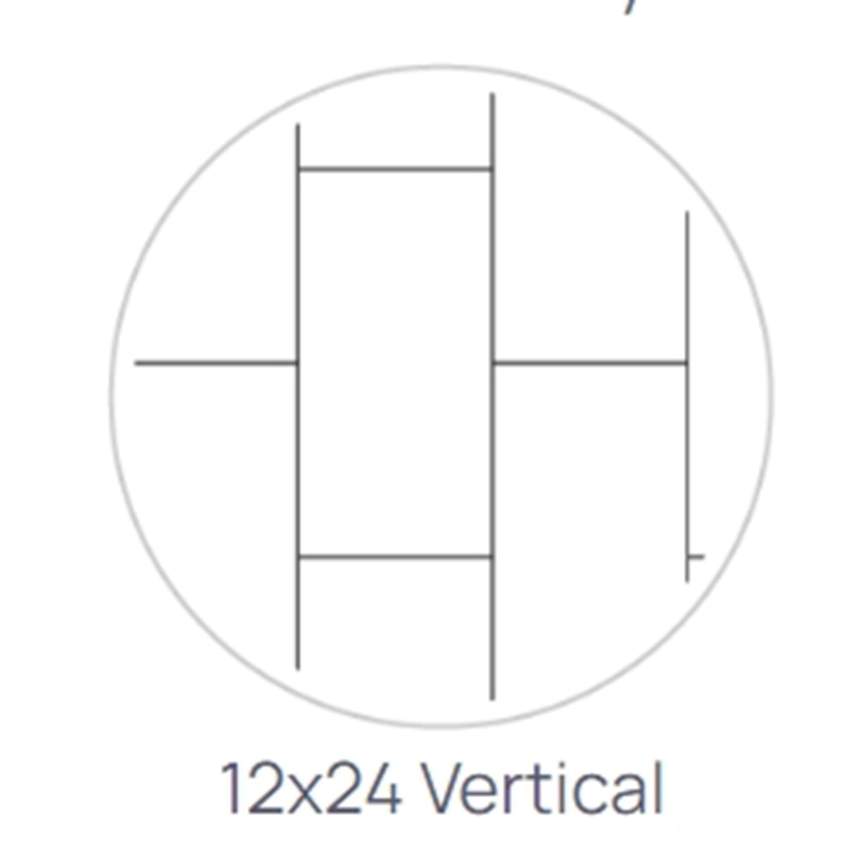 Avora Bath 12x24 Vertical Tile White Acrylic Alcove Shower Walls 60"W x 36"D x 96"H AV60361224VSW