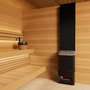 Saunum 4.8kW Black AIR 5 Sauna Heater Air Series with Climate Equalizer 4745090017830