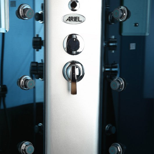 Mesa Corner Steam Shower WS-9090C-Clear Glass | Vital Hydrotherapy