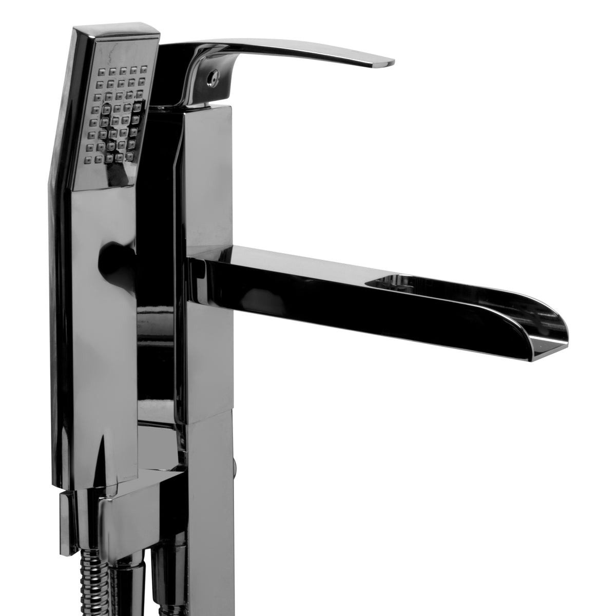 ALFI Single Hole Floor Mounted Waterfall Tub Filler AB2843