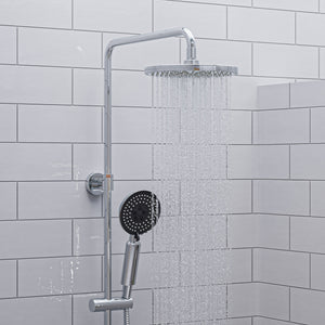 ALFI Round Style Thermostatic Exposed Shower Set AB2867