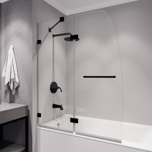 Anzzi Herald Series 48 in. by 58 in. Frameless Hinged Tub Door SD-AZ11-01