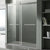 Anzzi Kahn Series 48 in. x 76 in. Frameless Sliding Shower Door with Horizontal Handle SD-FRLS05801