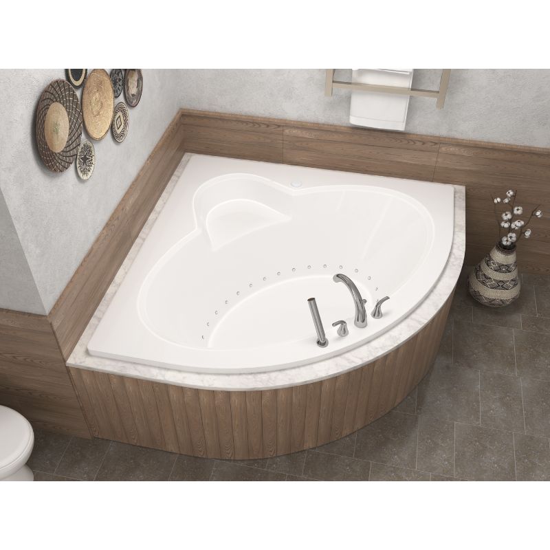 Atlantis Whirlpools Alexandria 60 x 60 Corner Bathtub 6060A