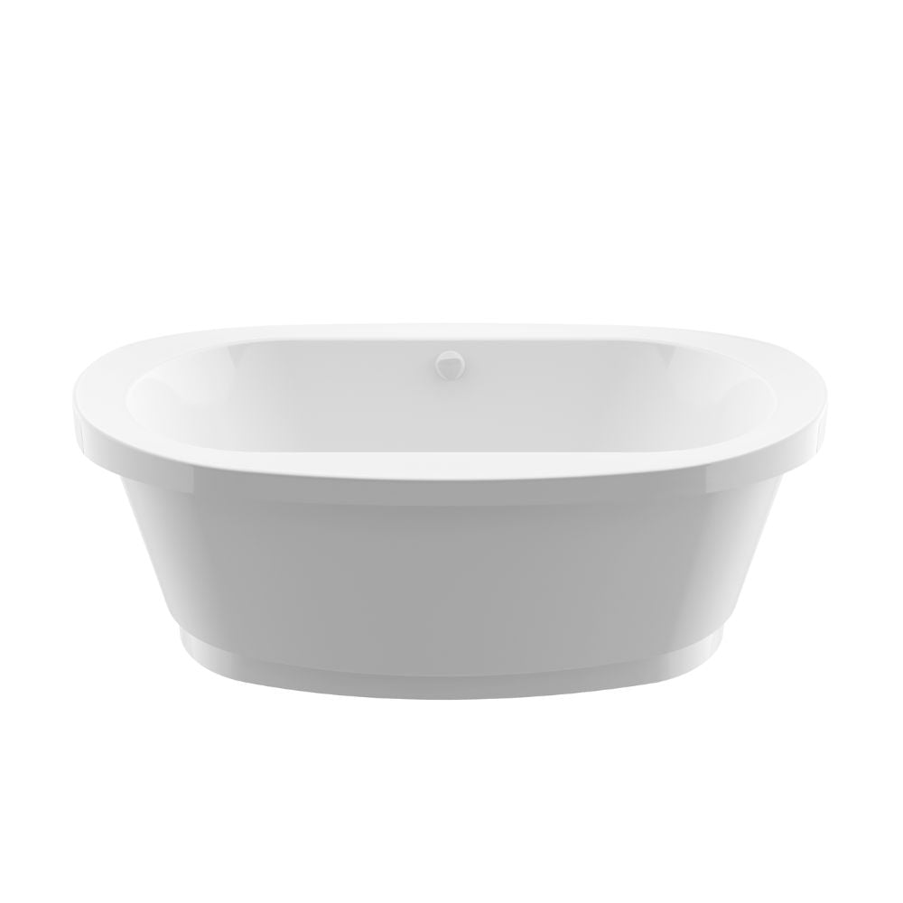 Atlantis Whirlpools Allure 36 x 66 Freestanding Soaking Tub with Center Drain 3666AS