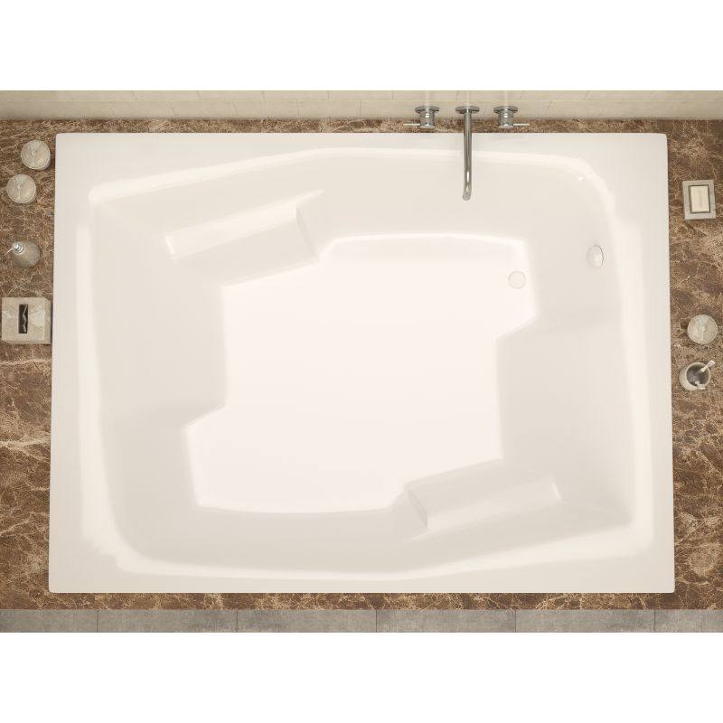 Atlantis Whirlpools Caresse 54 x 72 Rectangular Bathtub 5472C