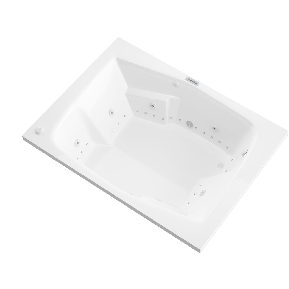 Atlantis Whirlpools Caresse 54 x 72 Rectangular Bathtub 5472C