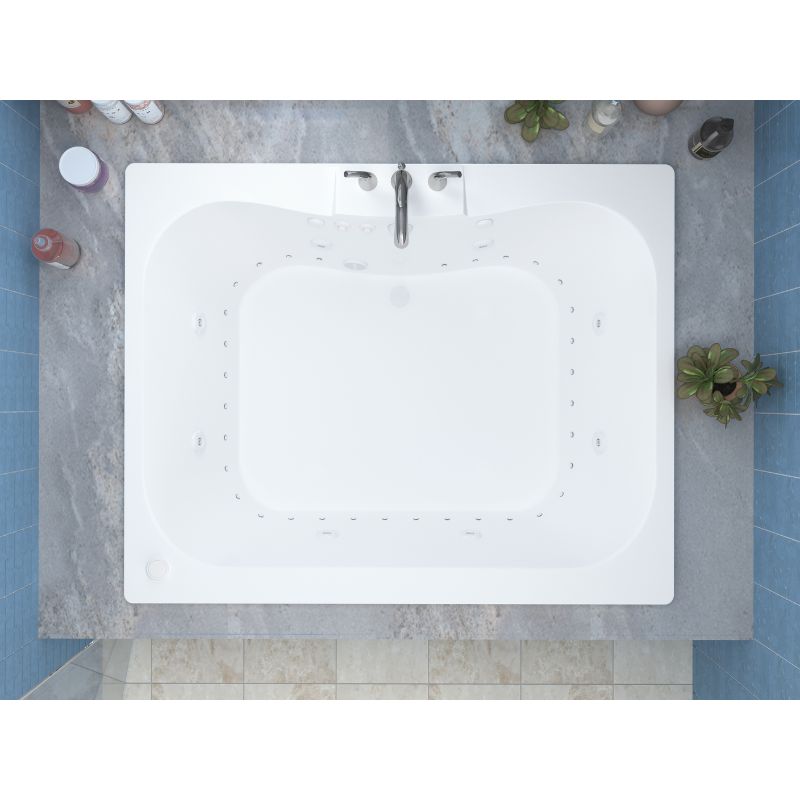 Atlantis Whirlpools Neptune 48 x 60 Rectangular Bathtub 4860N