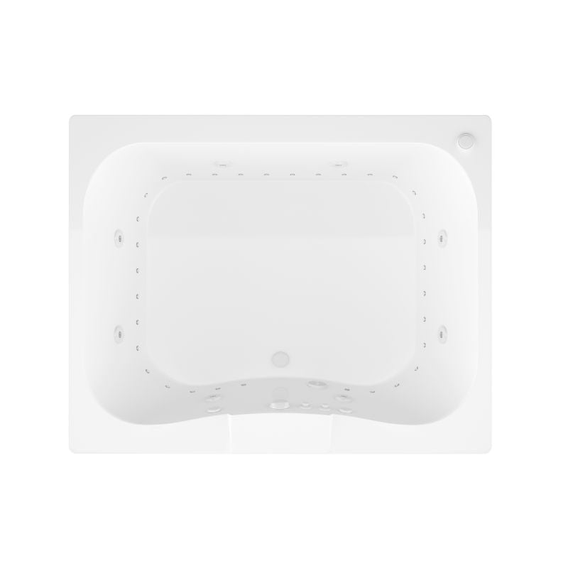 Atlantis Whirlpools Neptune 48 x 60 Rectangular Bathtub 4860N