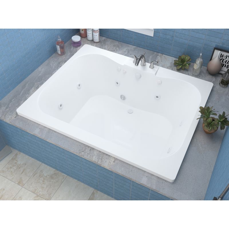 Atlantis Whirlpools Neptune 48 x 60 Rectangular Bathtub 4860N