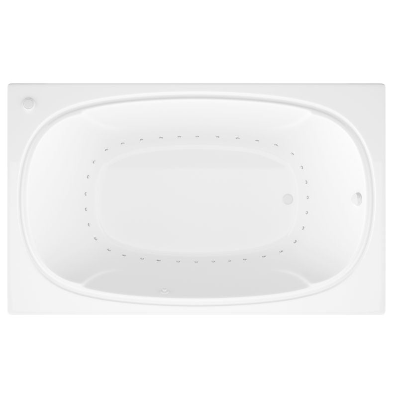 Atlantis Whirlpools Charleston 48 x 72 Rectangular Bathtub 4872C