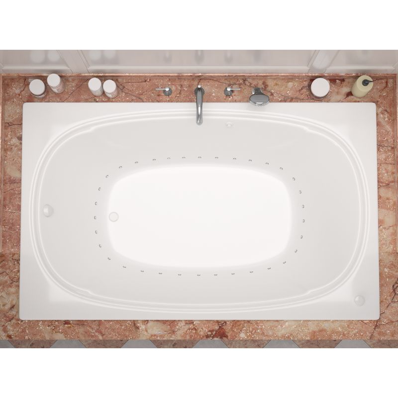 Atlantis Whirlpools Charleston 48 x 72 Rectangular Bathtub 4872C