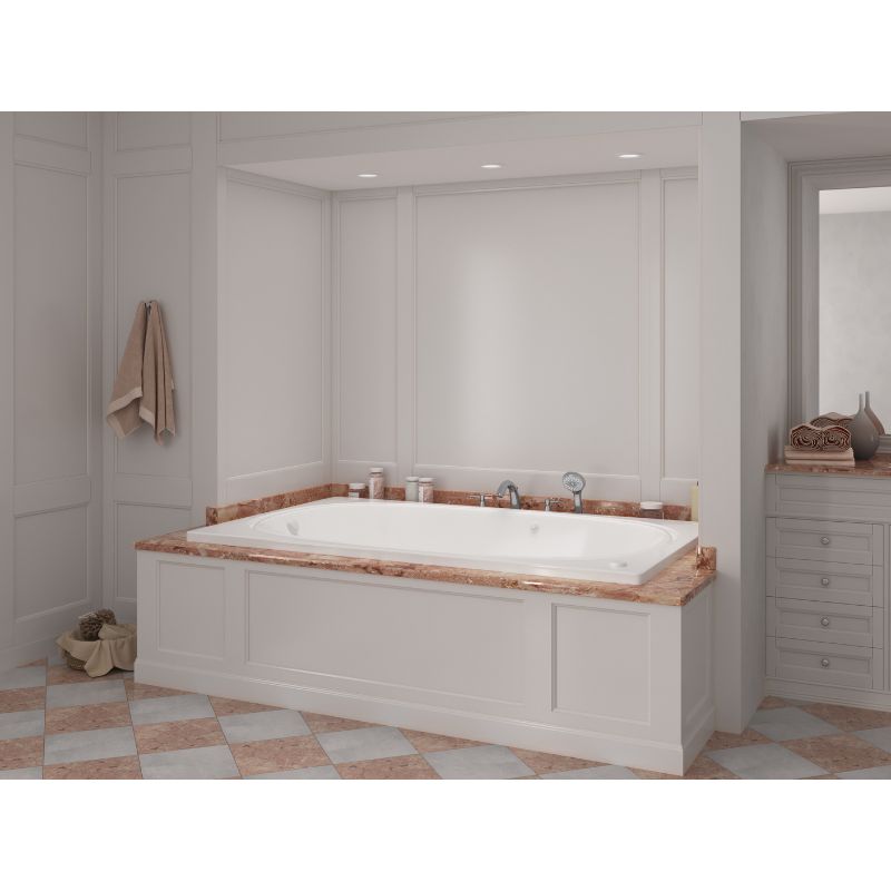 Atlantis Whirlpools Charleston 48 x 72 Rectangular Bathtub 4872C